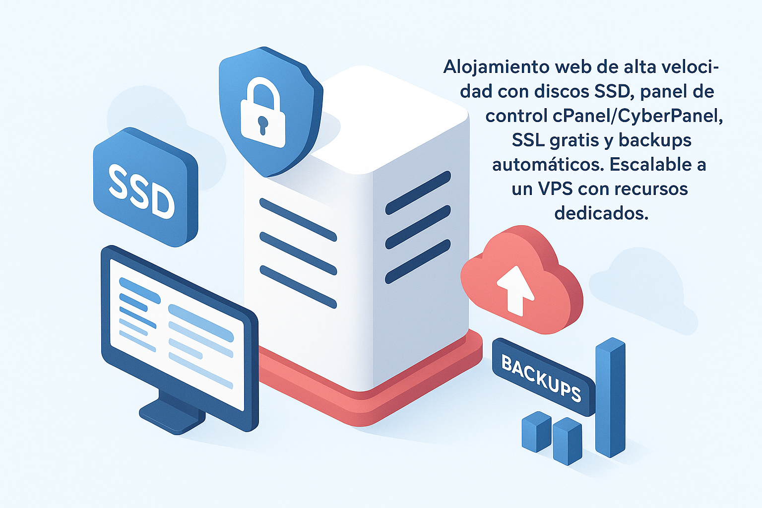 Hosting SSD y Cloud VPS